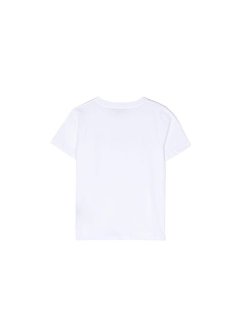 T-shirt, bambina, logata. BALMAIN | BS8R01 Z0082100AG